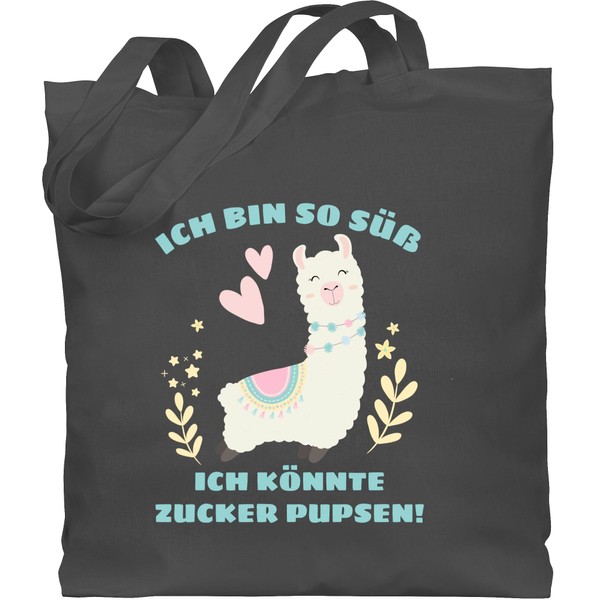 Shirtracer - Cotton Bag - Statement Sayings Children - Lama