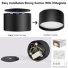 Klighten LED 18 W surface-mounted spotlight, round ceiling spotlights, surface-mounted