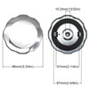 YGQ 2 Pcs Generator Gas Fuel Cap for Generac Predator