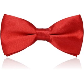 Best Item Bow Necktie, Men's, Kids, One-touch Tie, Plain, Easy Hook, Attachment, Bowtie, For Adults and Children -