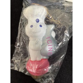 Kurt S. Adler Pillsbury Doughboy 1998 Pink Icing  Ornament New In Packaging