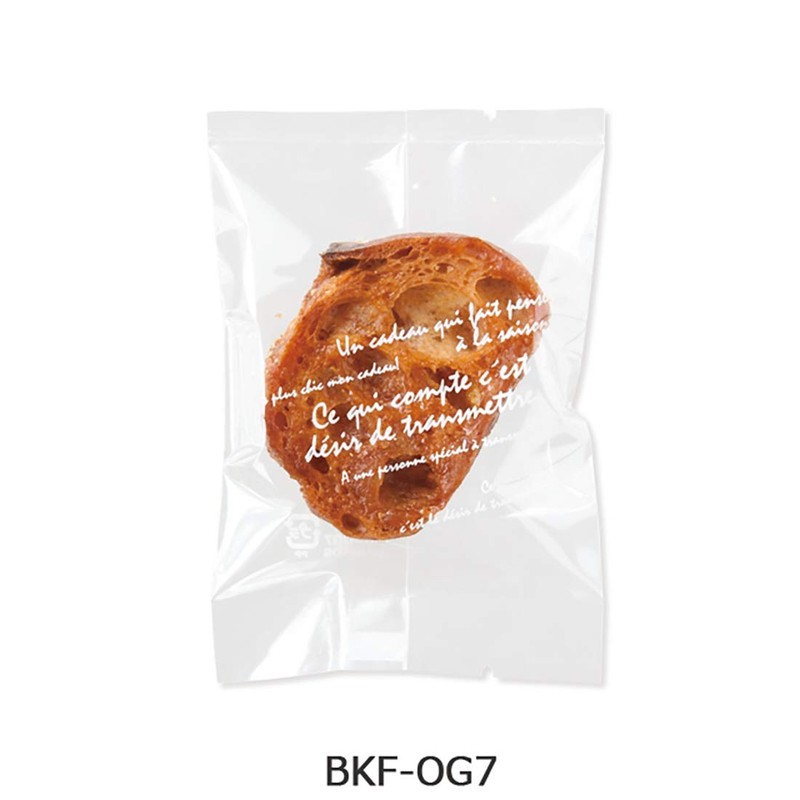 Heads BKF-OG7 Clear Bags - 7 (100 Sheets), Clear, W2.8