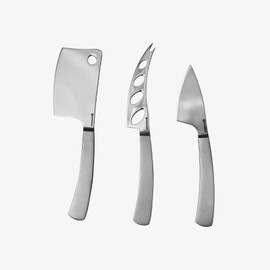 Swissmar Cheese Knife Set | 3-Piece Stainless Steel | Barcelona