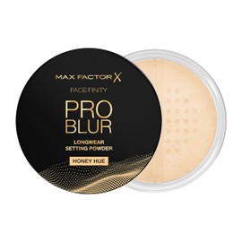 Max Factor Facefinity Pro Blur Cipria Libera Fissante A Lunga Tenuta, Cipria Leggera Viso, Lunga Tenuta, Minimizza i pori - Rosy Silk, 10,5G