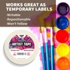 TSSART 3 Pack White Artist Tape - Masking Artists Tape