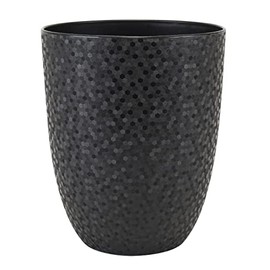 EDA - Opal Planter Diameter 12.5 cm - Especially for Orchids - Black