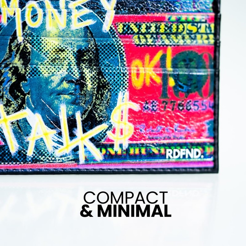 SIMPLYMDRN Louder Than Words - RDFND Minimalist Wallet - Credit