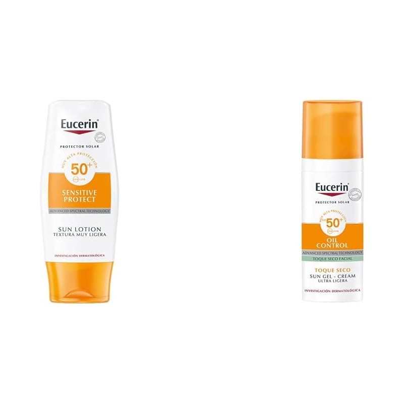 Eucerin Protector Solar FPS 50 , Sensitive Protect, 150 ml