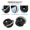 VEHIRIE 6 Pcs D-Ring Tie Downs Small D-Rings Anchor Lashing