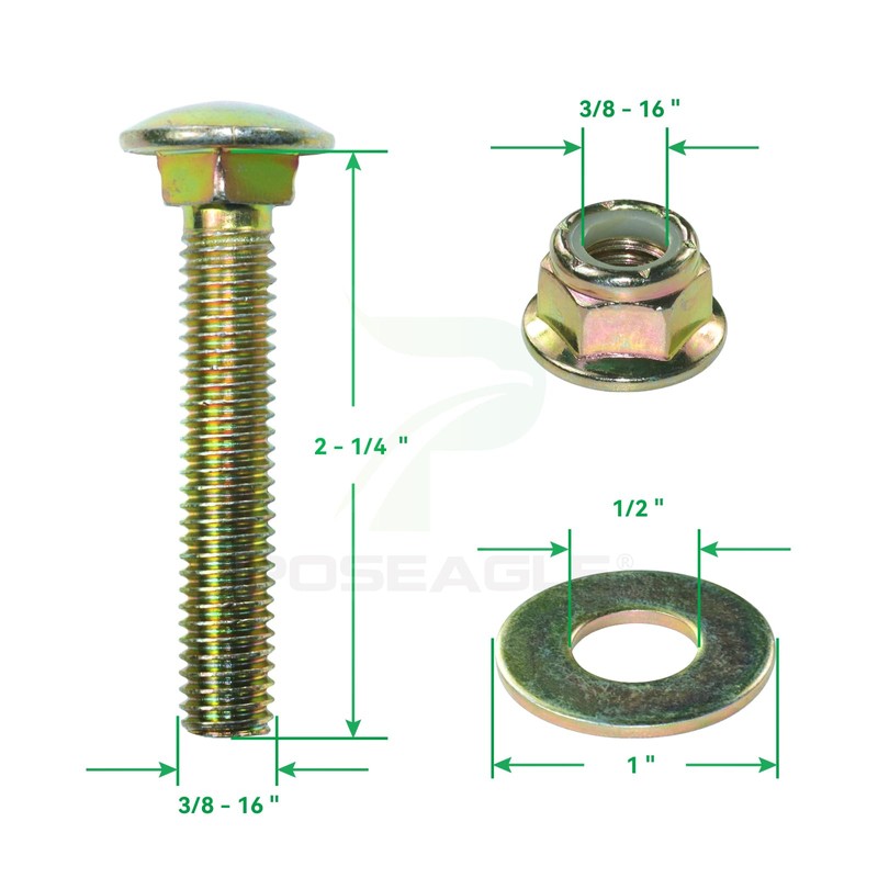 POSEAGLE 2 Pack 532196104 Husqvarna Idler Pulley Replaces Husqvarna 532196104