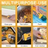 Razor Blade Scraper Tool with 15pcs Extra Blades, Multi-Surface Glass