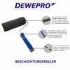DEWEPRO® Coating Roller for Putty – Roll Spatula – 230