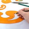 3 Pcs French Curve Ruler Set, Clouds‑Shaped Technical Drawing Stencil