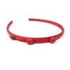 Red Satin Ladybird Hairband Headband