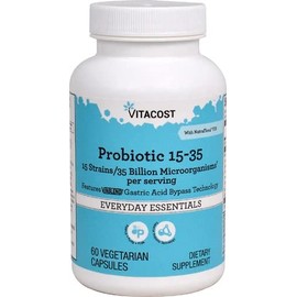 Vitacost Probiotic 15-35 - 35 Billion CFU** - 60 Vegetarian Capsules