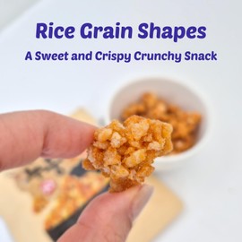 COELO Dalgona Scorched Rice 50g x 3 Packs (Total 5.29oz) Korean Favorite Sweet Treats, Old School Crunch Sugar Candy Coffee Milk Topping Cooky Crispy Share Dessert Trips Snacking K-Food 달고나 누룽지