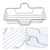 ABOOFAN 2pcs Stainless Steel Shower Soap Dish Holder Wall Mounted