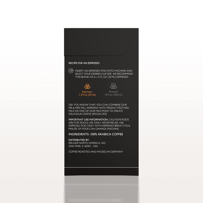 Mill Coffee Colombia Decaf Espresso K-fee® & Verismo* Compatible |