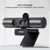 2K 30fps Webcam with Mic and Speaker, Auto Focusing Streaming