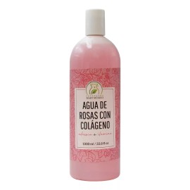 Productos Mart Mexico Agua De Rosas Con Colágeno Tónico Facial (1 Litro)