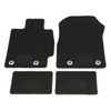 Subaru (4 Piece) Black Carpet Floor Mats 2016-2020 "BRZ Logo