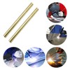 8PCS 3/8 inch Solid Round Brass Rod Lathe Bar Stock