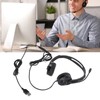 Telephone Headset Professional Noise Reduction Microphone Mute Office Phone Headset