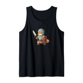 Squirrel Knight: Hero of the Magical Woodland Forest Tank Top