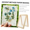 Abaodam 10 Pcs Paper Frame Paper Making Mould Frame Paper