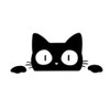 skgardeniamy Waterproof Sticker for Car, Cat, Animal, Pram, Window Decoration,