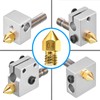 3D Printer Accessories MK8 Extruder-Nozzle - 9 Different Sizes (0.1mm,