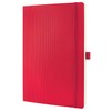 SIGEL CO315 Premium Notebook lined, A4, softcover, Red - Conceptum