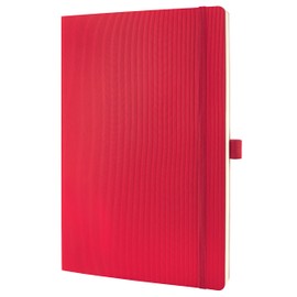 SIGEL CO315 Premium Notebook lined, A4, softcover, Red - Conceptum