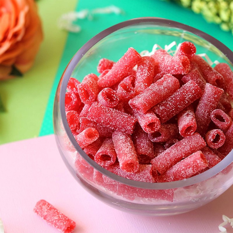 Sour Punch Strawberry Bites, Soft and Chewy Candy Easter Basket