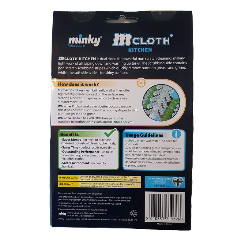 Minky M Cloth Kitchen
