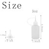 LALOCAPEYO Precision Tip Applicator Bottle, 15 PCS 10ml Bottles With