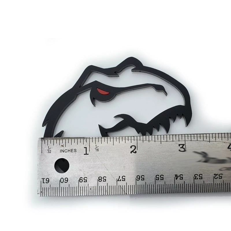 FMSgear Pair T-rex Emblem for TRX Ram 1500 Fender badge