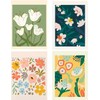 GLXPOG 4 Pack Diamond Painting Set for Adults, Flowers DIY