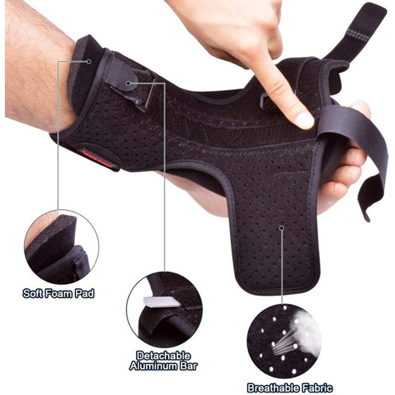 Plantar Fasciitis Dorsal Night Splint Foot Drop Brace Achilles Tendonitis