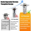 Anlige Bathroom Sink Drain Strainer, 3 in 1 Pop Up