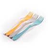 Eco Fork Open Stock, Bulk 12 Piece Set, White Reusable