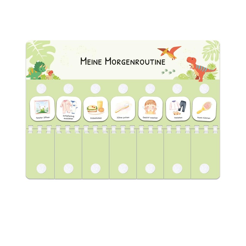 Children's Routine Planner for Morning Routine and Evening Routine -