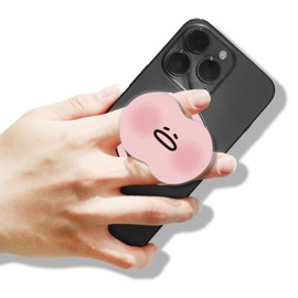 On The Grip Magnetic Emotions Characters Expandable Collapsible Mobile Phone Grip Stand Holder for Smartphone Tablet Cell Phone Accessory (Embarassment)