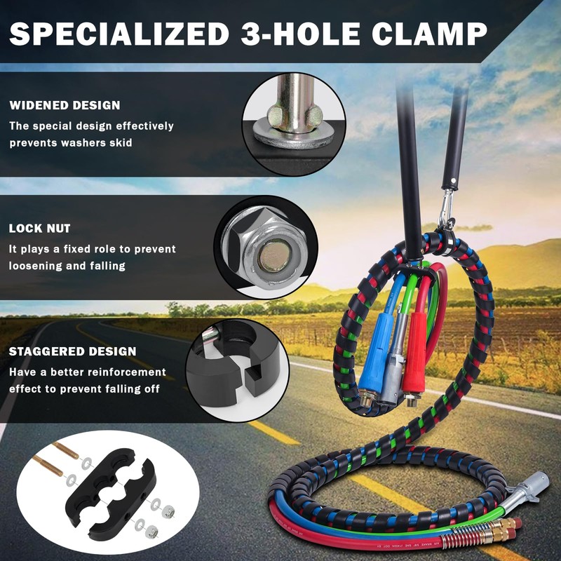 Cheemuii 2 PCS 16" Single Tender Spring Kits with 3in1