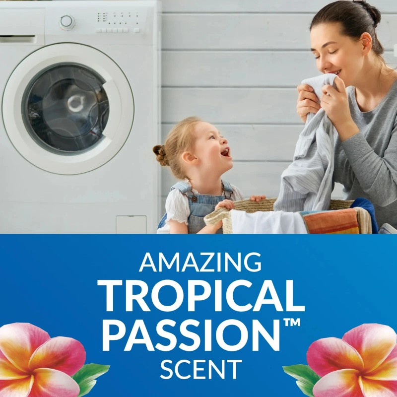 Xtra Tropical Passion, 260 Loads Liquid Laundry Detergent, 312 fl