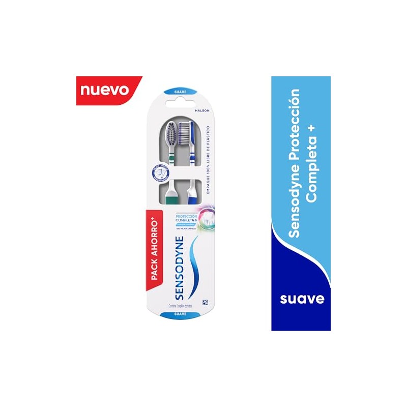 Sensodyne Cepillo de Dientes para Dientes Sensibles Protección Completa, Suave,