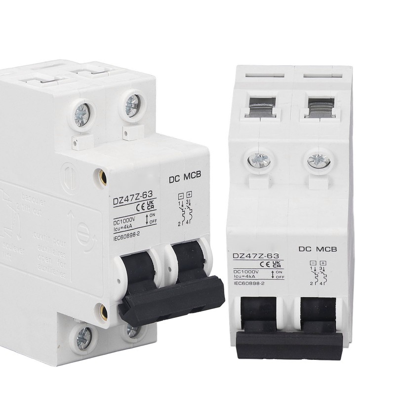 DC Circuit Breaker Overload Protection Magnetic System PV Circuit Breaker