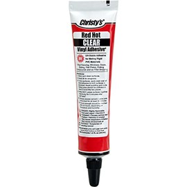 Christy's Red Hot Vinyl Adhesive, Clear, 1.5 oz Tube