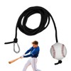 Baseball Batting Trainer, Elastic Rope Batting Training Equipment, Adjustable Practice