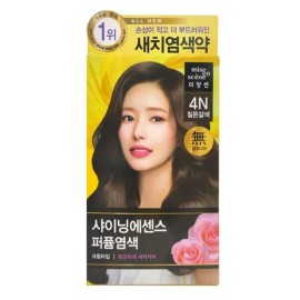 Mise-en-scène 미쟝센 올뉴 샤이닝에센스 4N 짙은갈색 /염색약